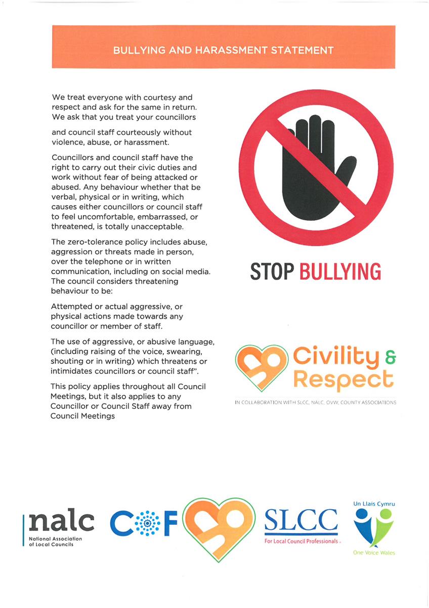 Bullying and Harassment Poster